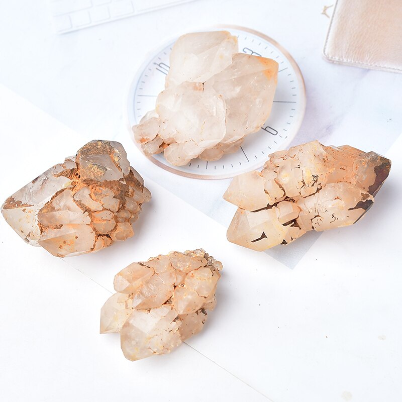 Extra Raw Extra Earthy Quartz Cluster