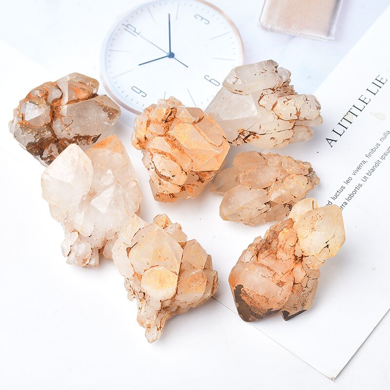 Extra Raw Extra Earthy Quartz Cluster