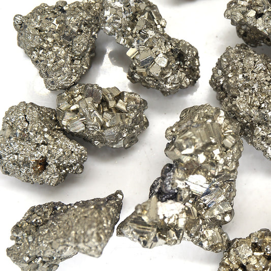 Pyrite Clusters with Quartz