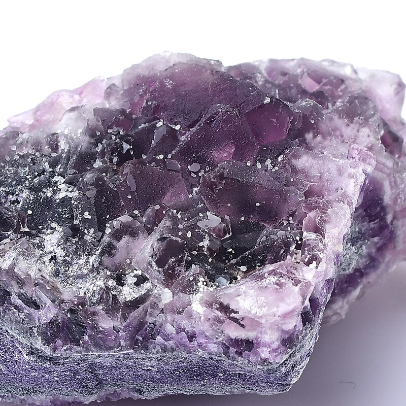 Raw Purple Fluorite Specimen