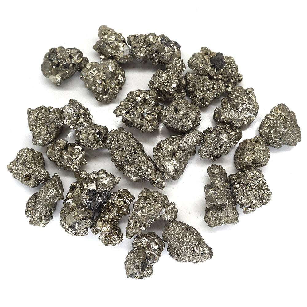 Pyrite Clusters with Quartz