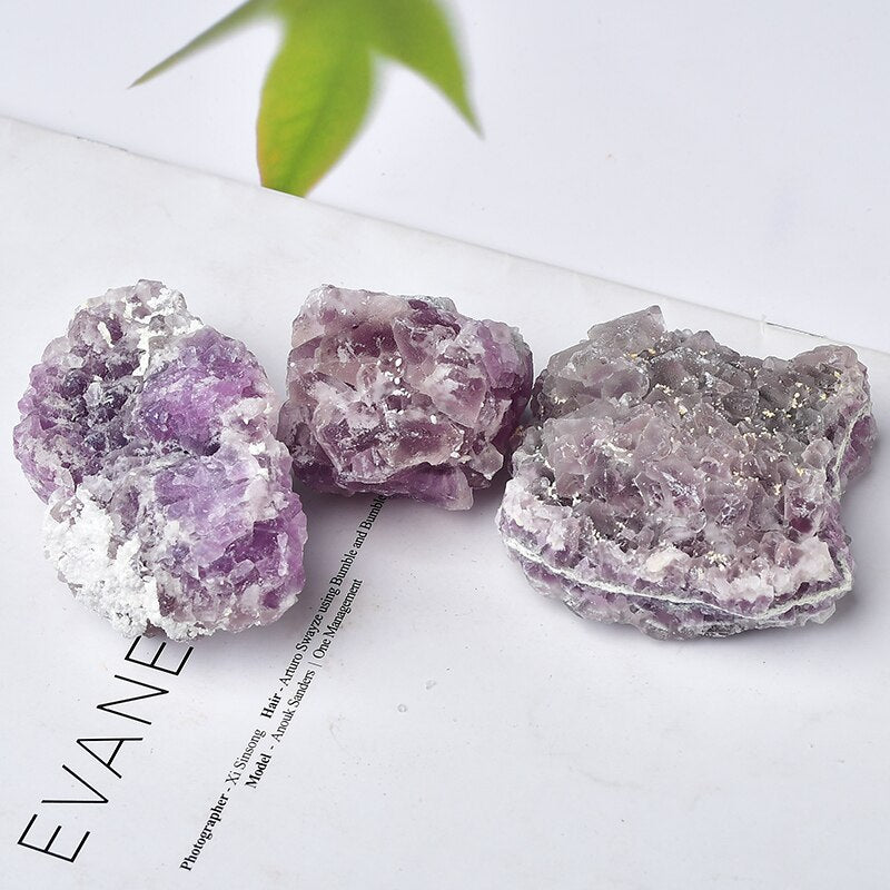 Raw Purple Fluorite Specimen