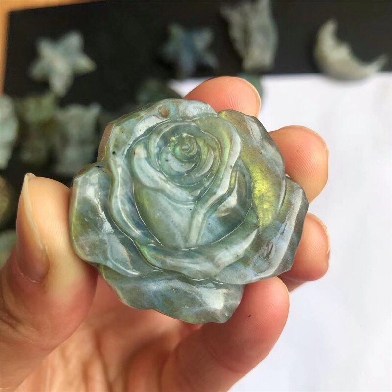 Labradorite Carvings