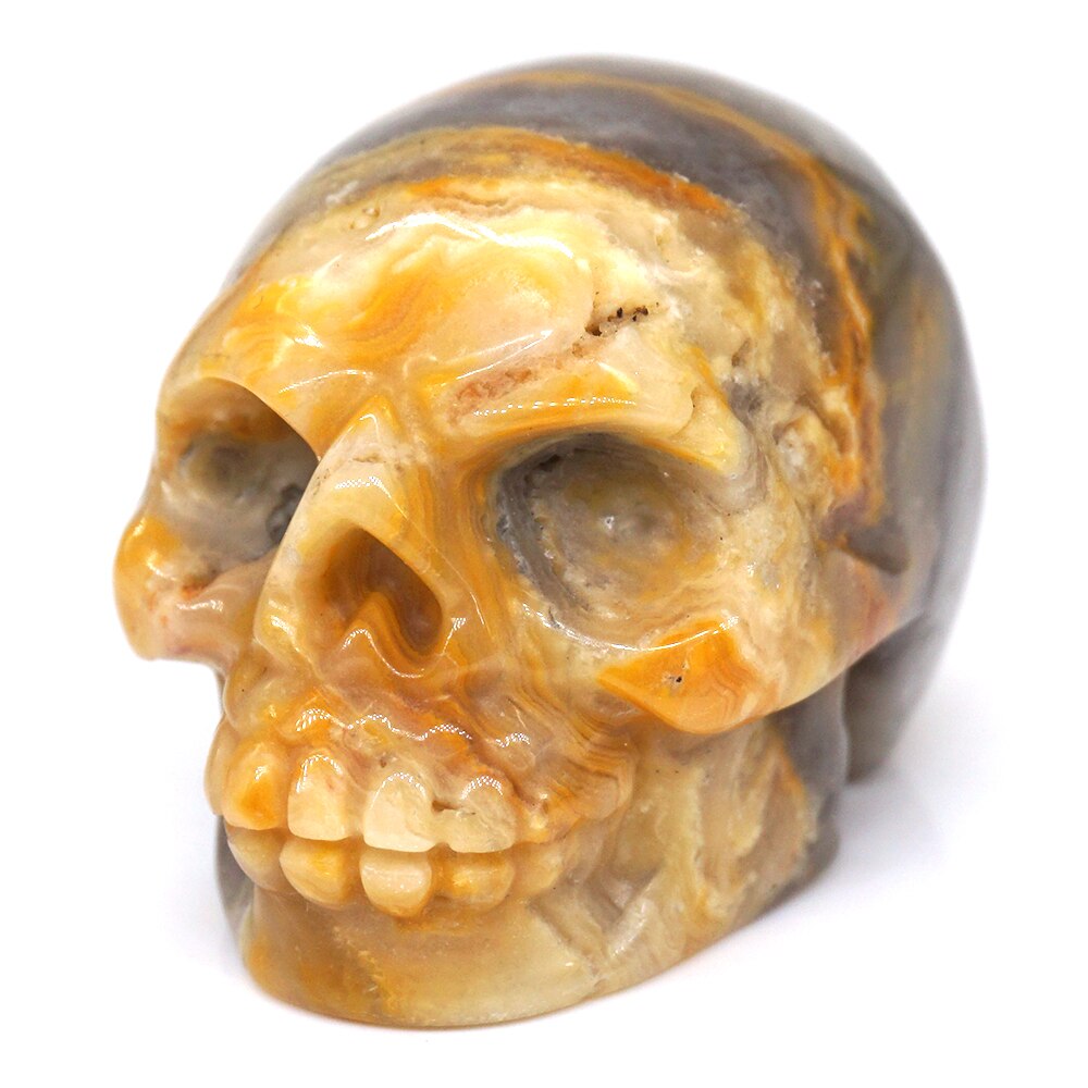 Hand Carved Skulls 1.5"