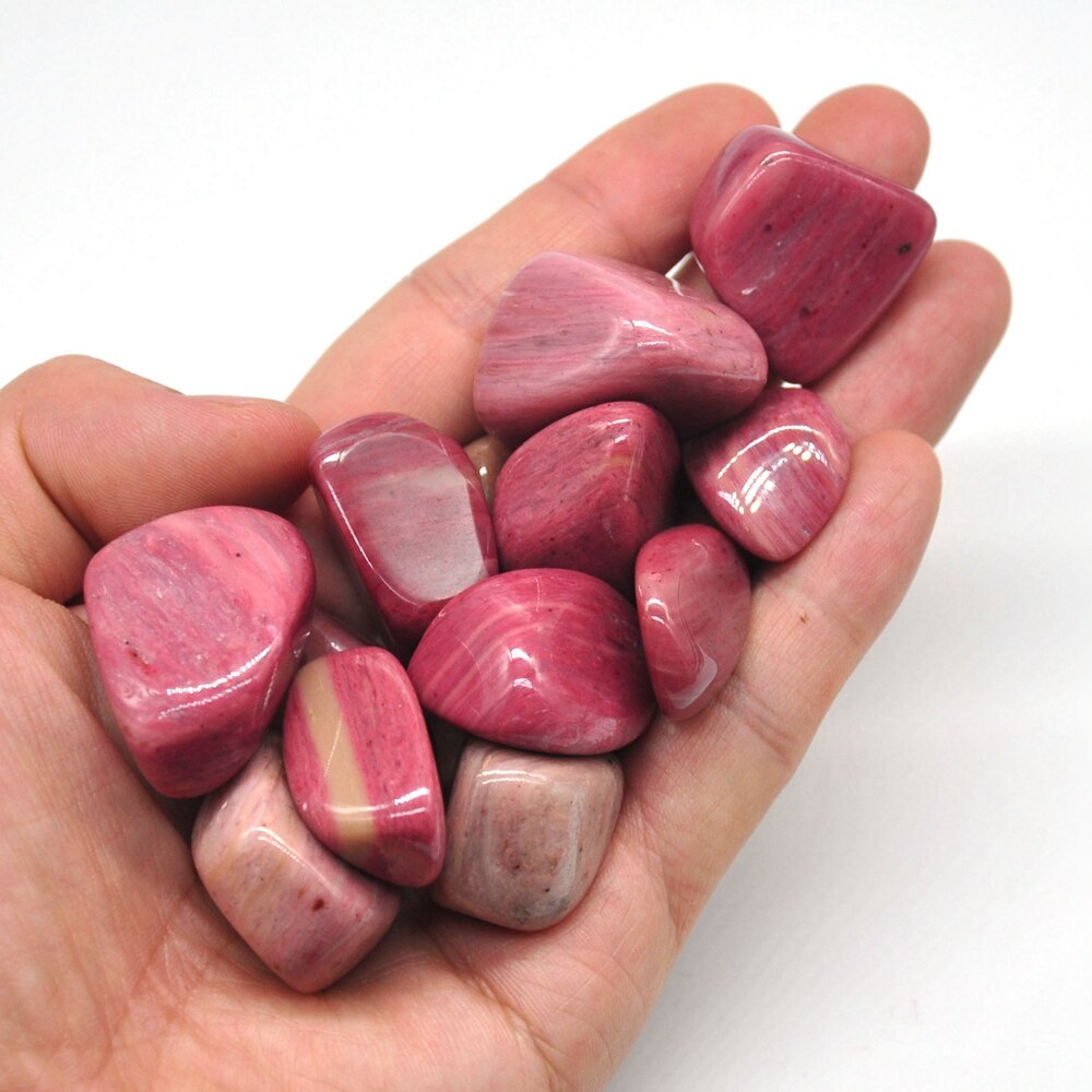 Pink Rhodonite Tumbles