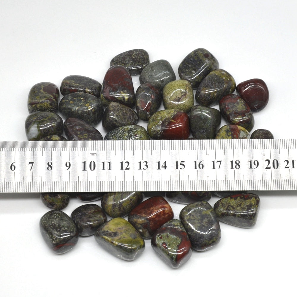 Dragon Blood Jasper Tumbles