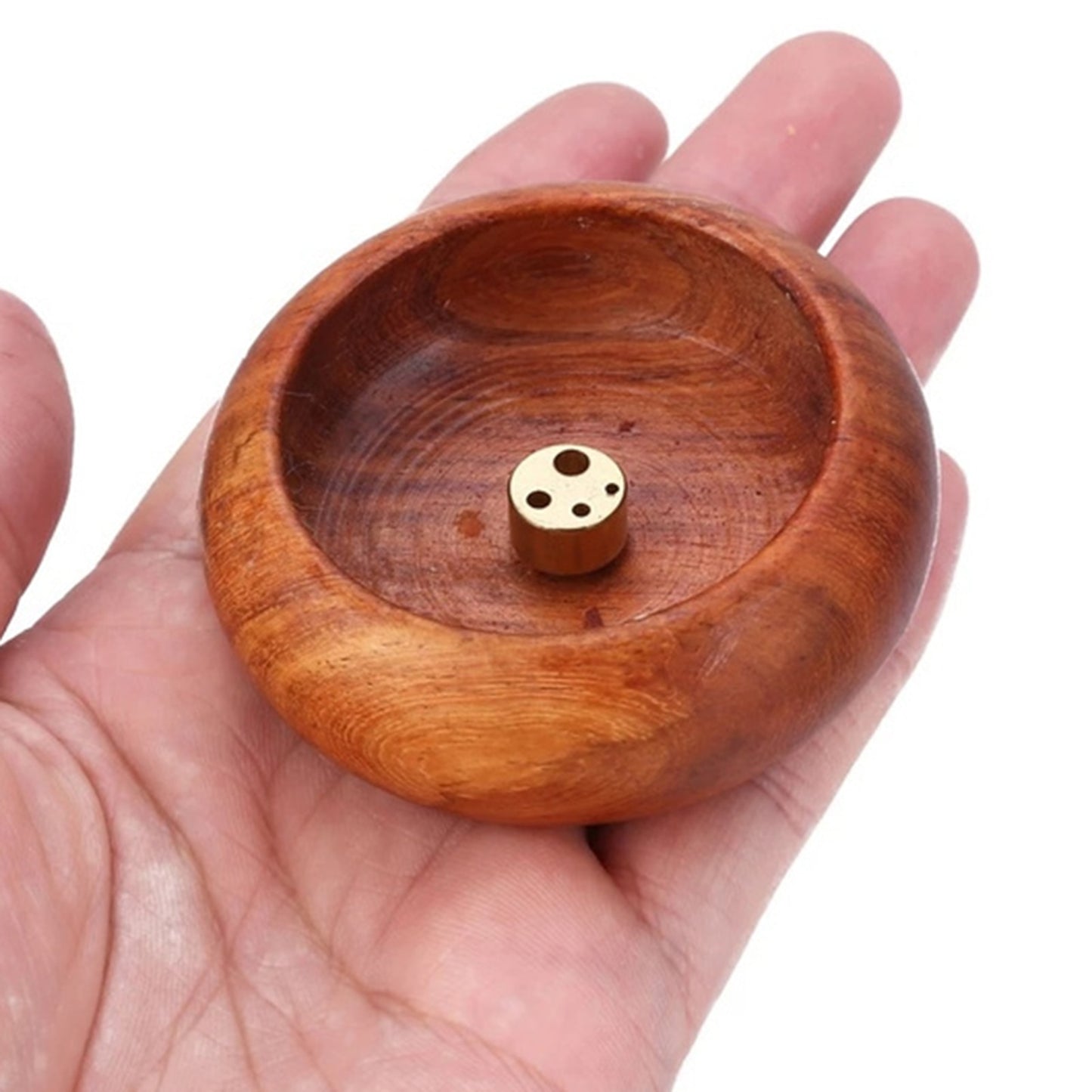 Rosewood Bowl Incense Holder