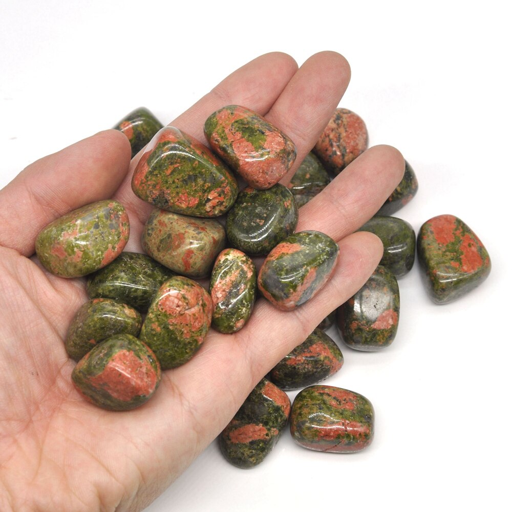 Unakite Jasper Tumbles 100g