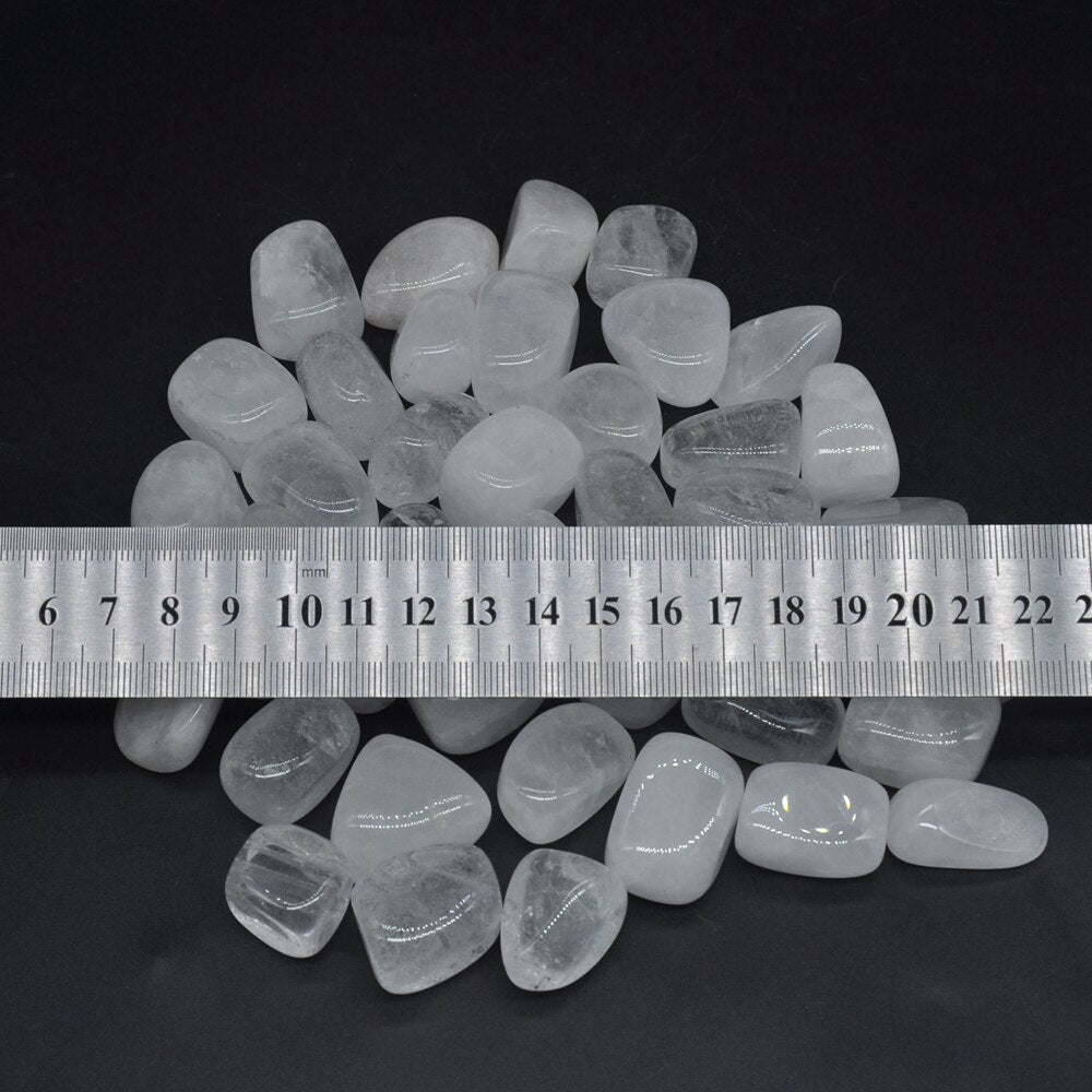 Clear Quartz Tumbles 100g