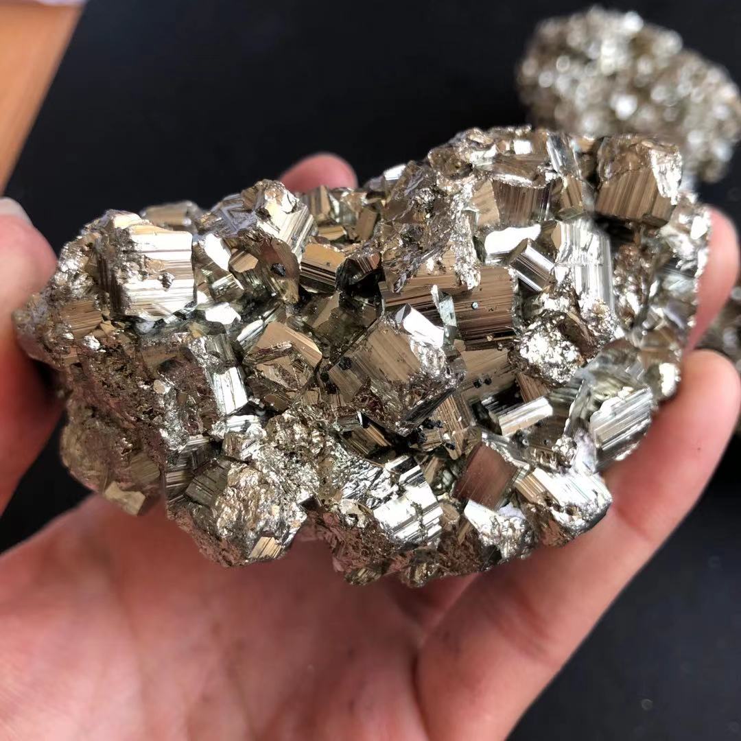 Raw Pyrite Cluster Chunks