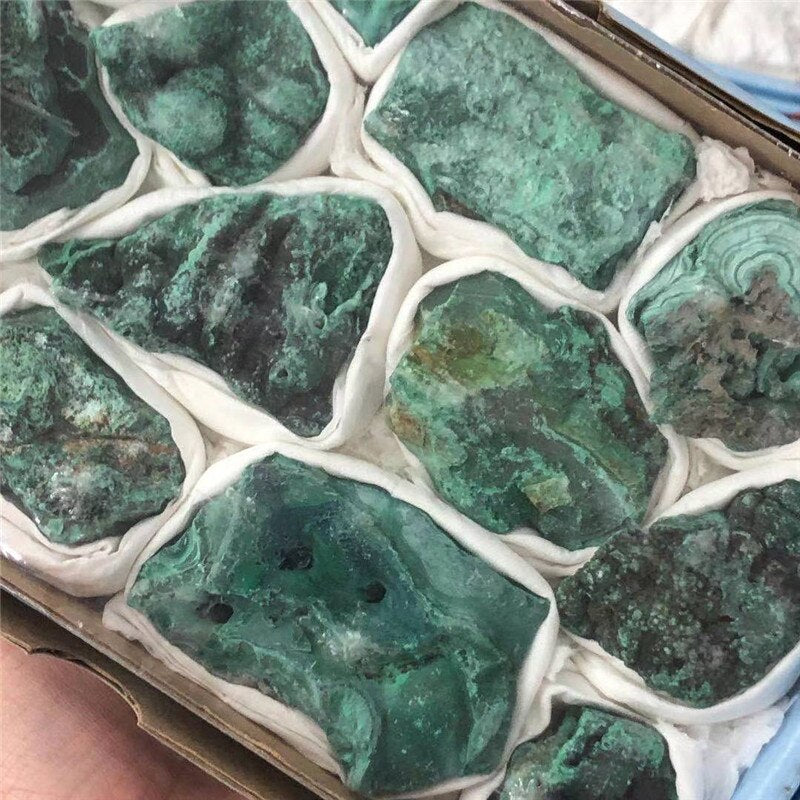 Raw Malachite Pack (bulk)