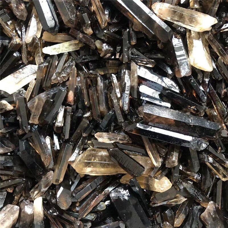 10pcs Smoky Quartz Points