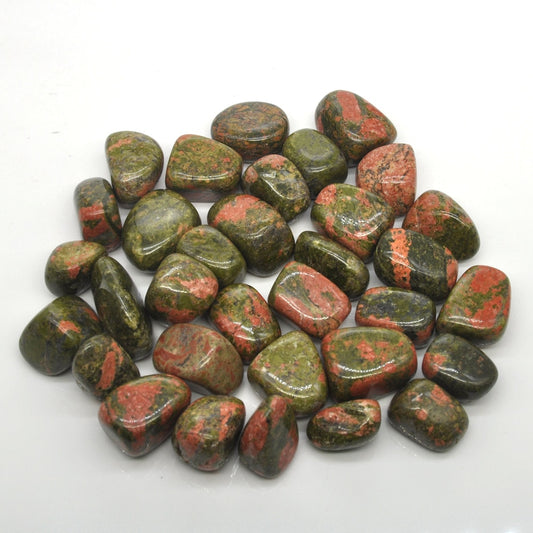 Unakite Jasper Tumbles 100g