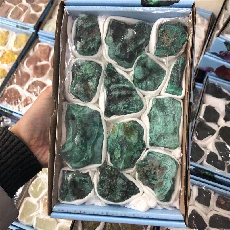 Raw Malachite Pack (bulk)