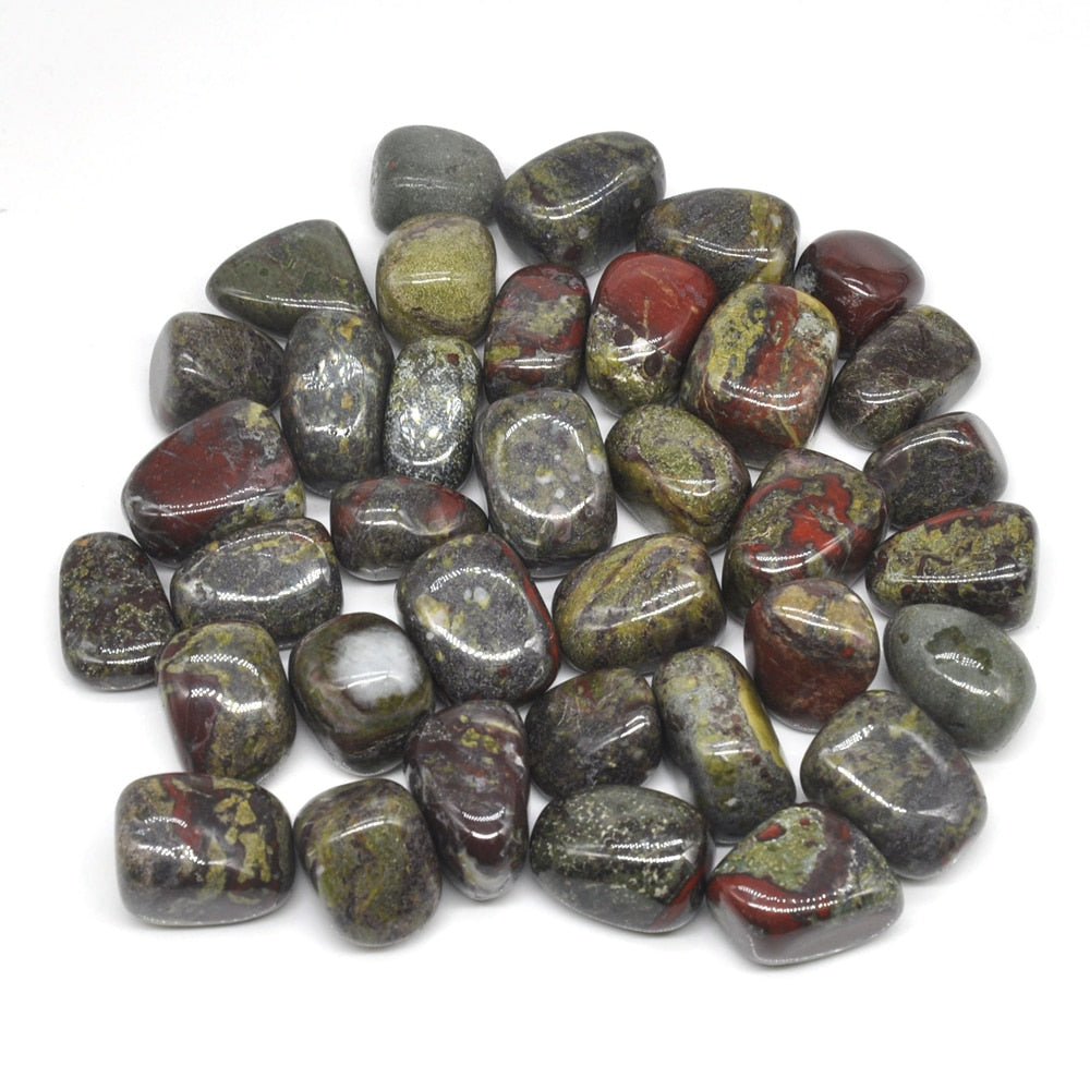 Dragon Blood Jasper Tumbles