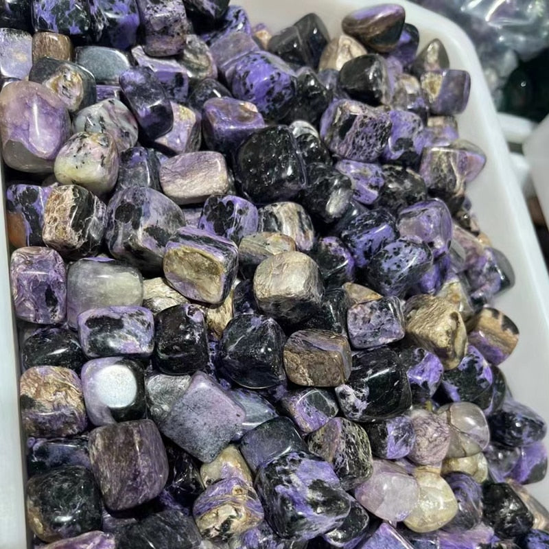 Charoite Chunk Tumbles