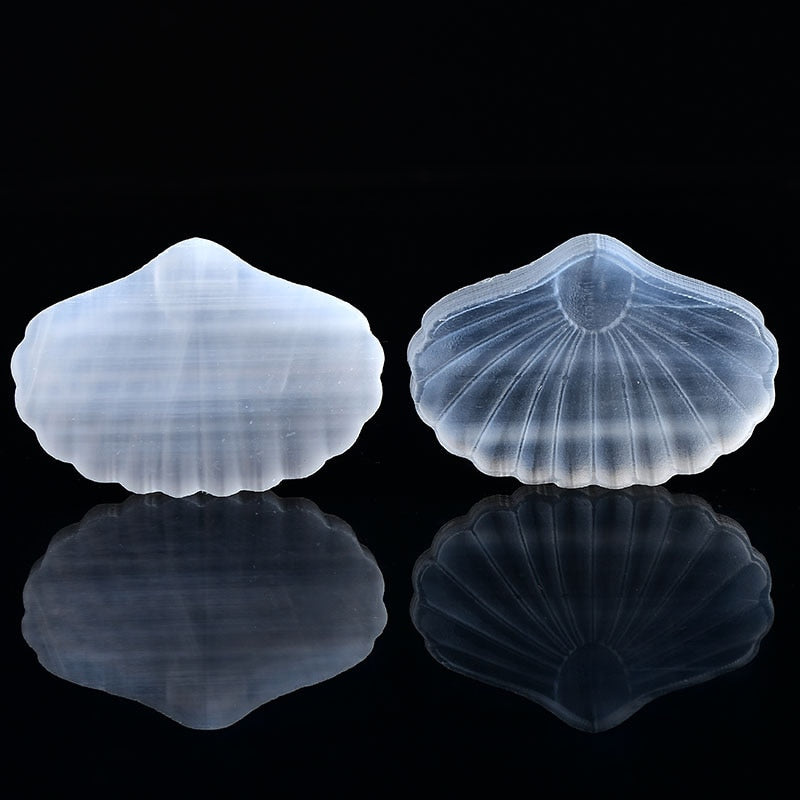 Selenite SeaShell Bowl