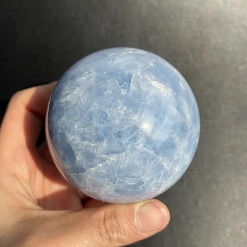 Blue Calcite Spheres