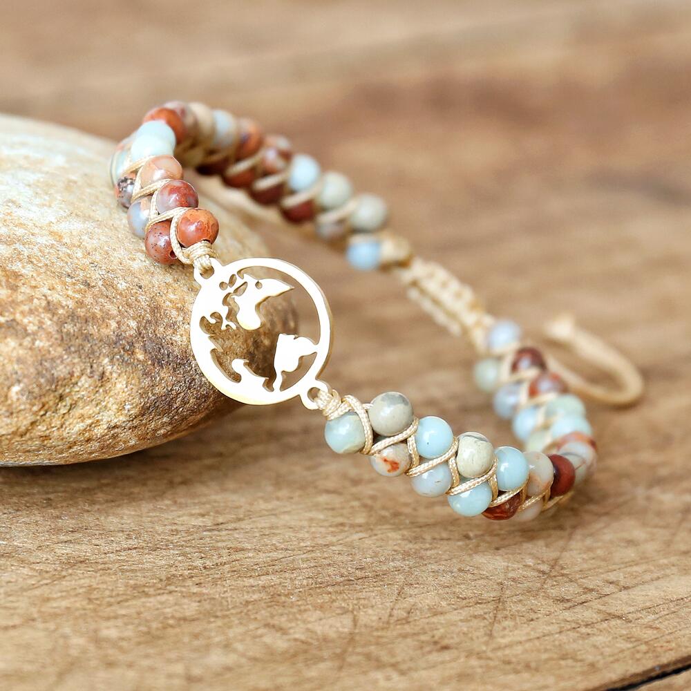 Hand Woven Tree of Life Bead Bracelet (13 styles) 4mm