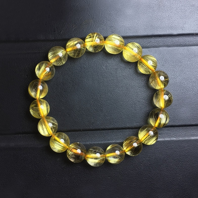 Golden Rutilated Quartz Bracelets