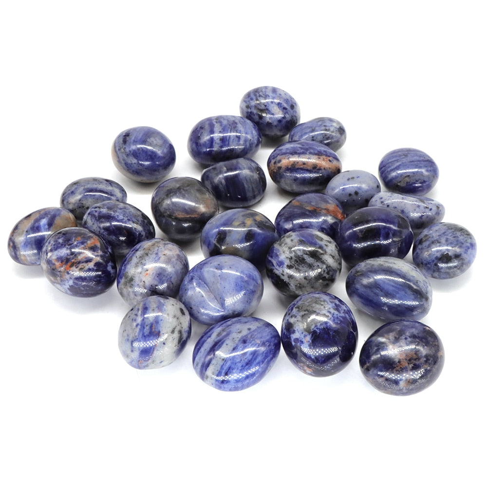 Sodalite (some spotted) Tumbles