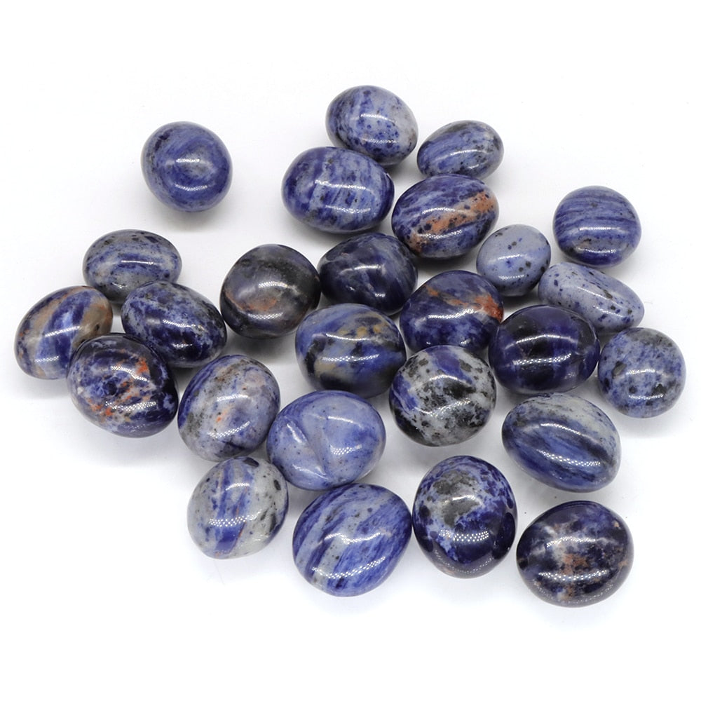 Sodalite (some spotted) Tumbles