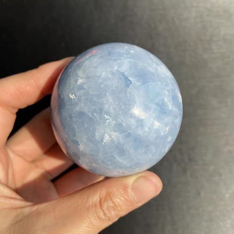 Blue Calcite Spheres