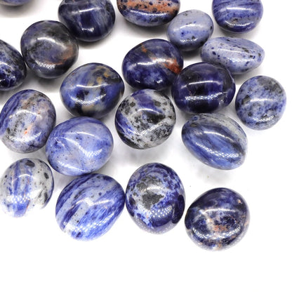 Sodalite (some spotted) Tumbles