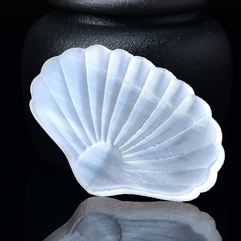 Selenite SeaShell Bowl