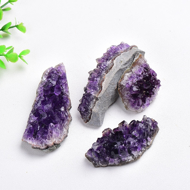 Deep Purple Amethyst Clusters