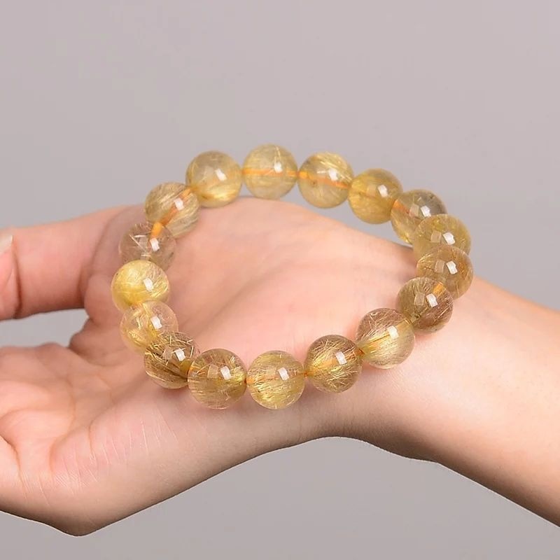 Golden Rutilated Quartz Bracelets