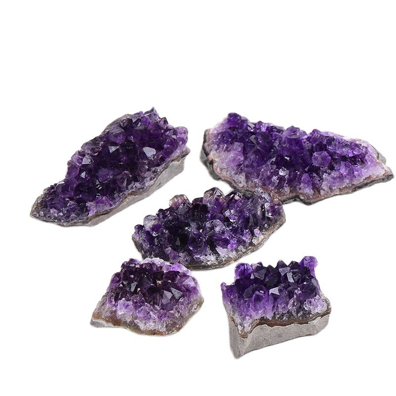 Deep Purple Amethyst Clusters