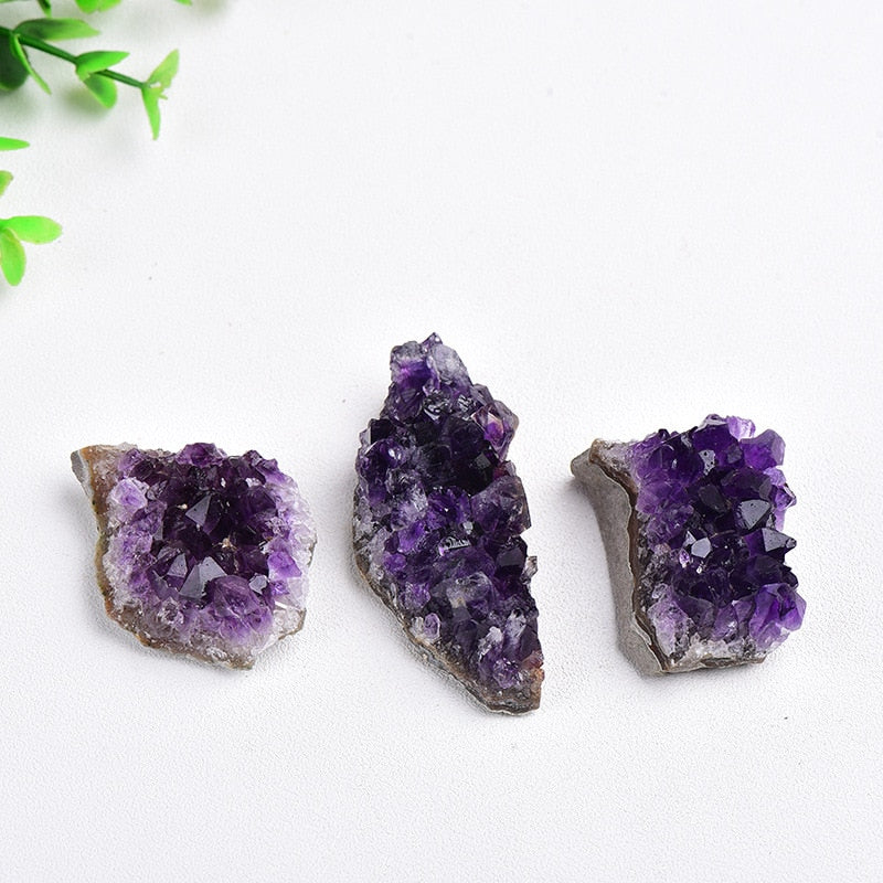 Deep Purple Amethyst Clusters