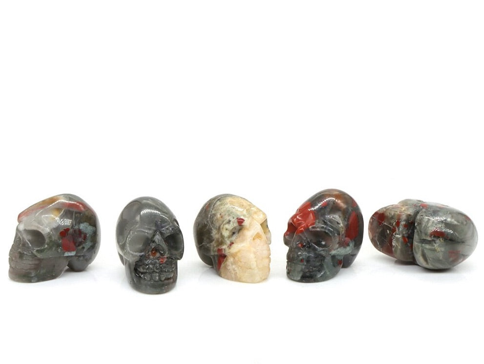 5 Piece Set Skulls