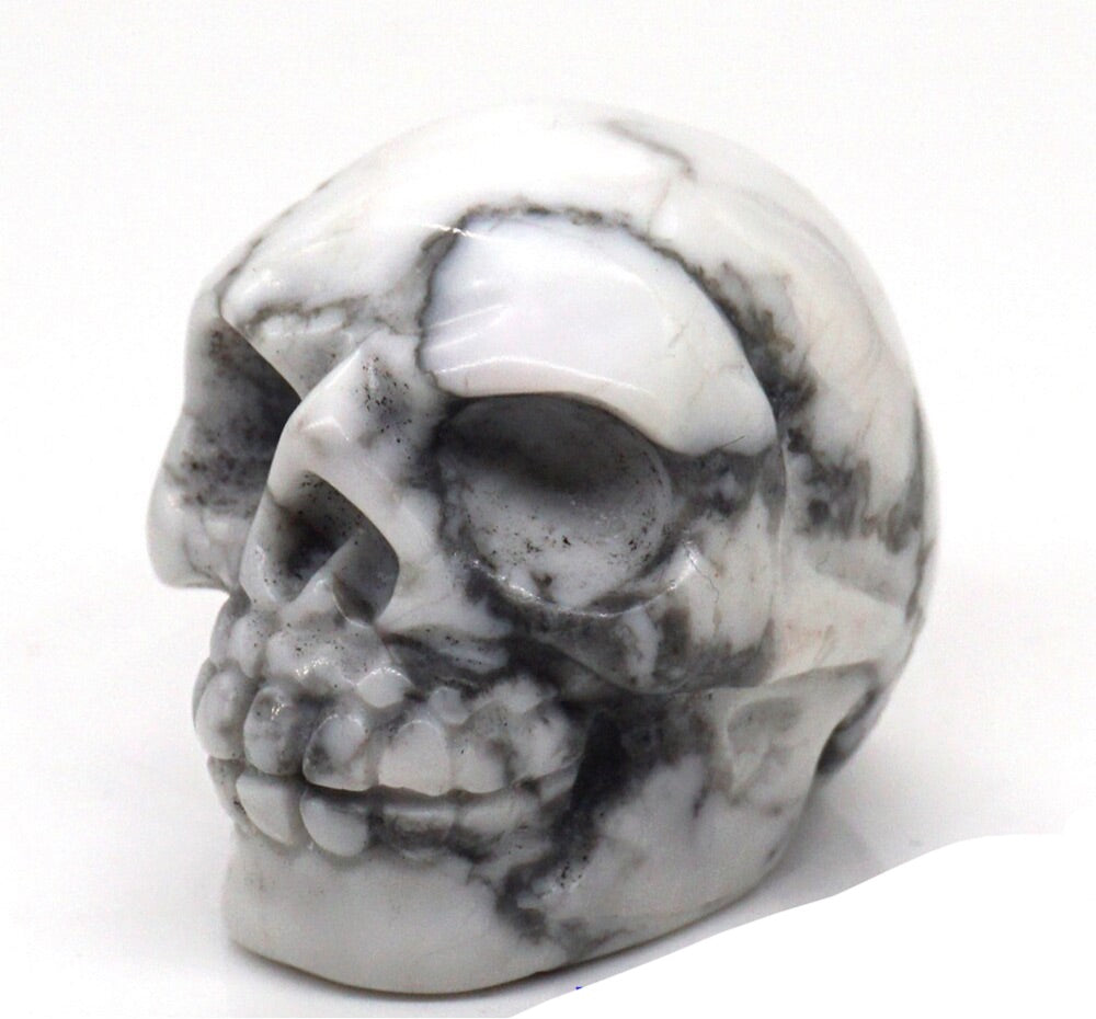 Hand Carved Skulls 1.5"