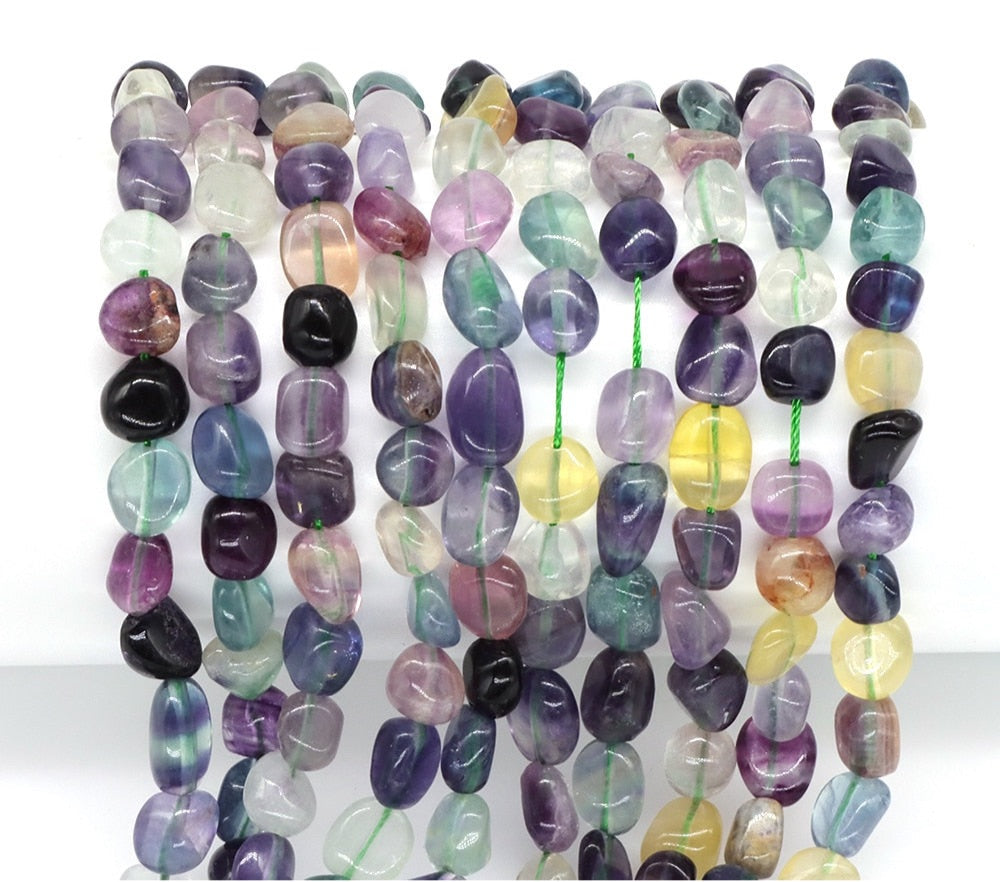 Crystal Beads 8-12mm & 15" Strand