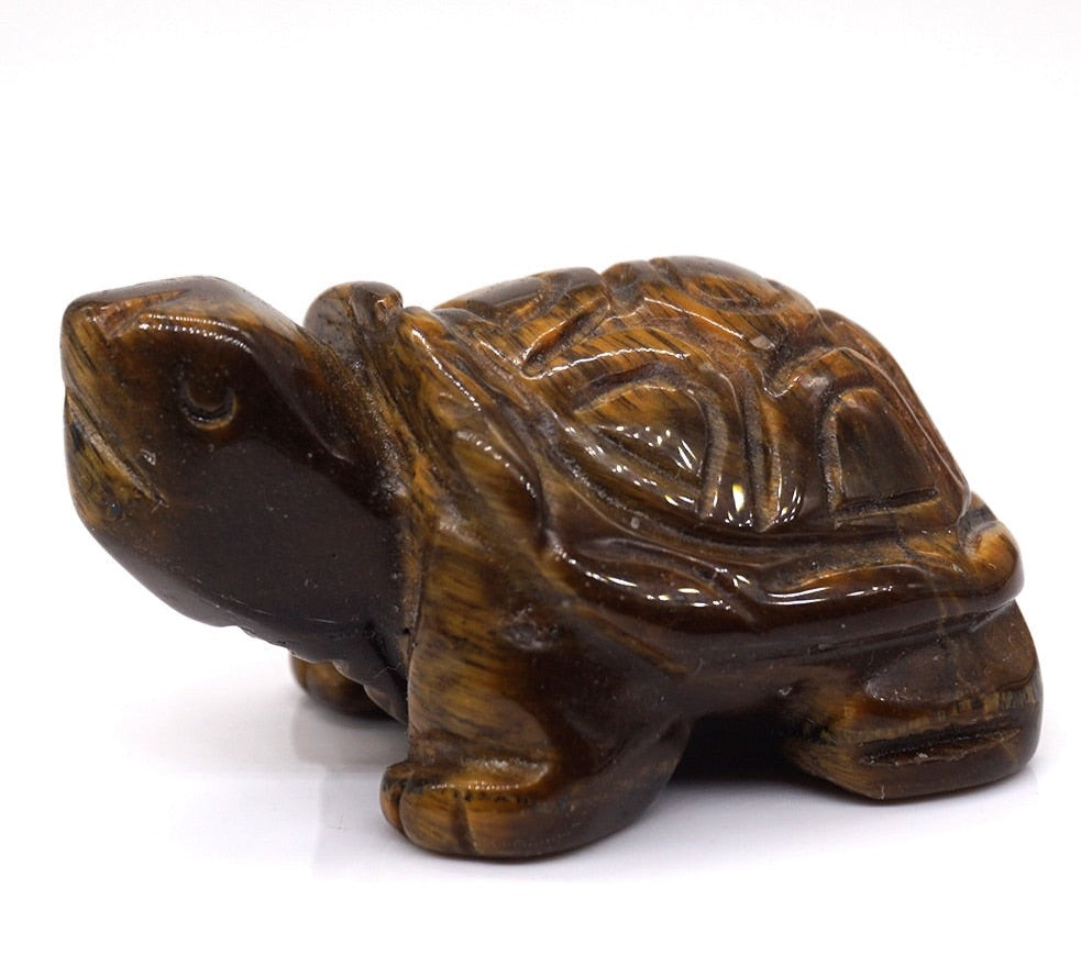 Hand Carved Turtles