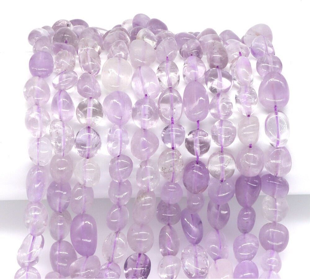 Crystal Beads 8-12mm & 15" Strand