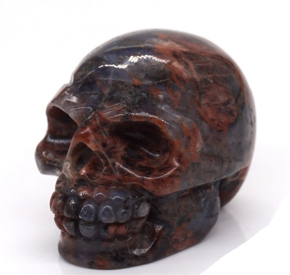 Hand Carved Skulls 1.5"