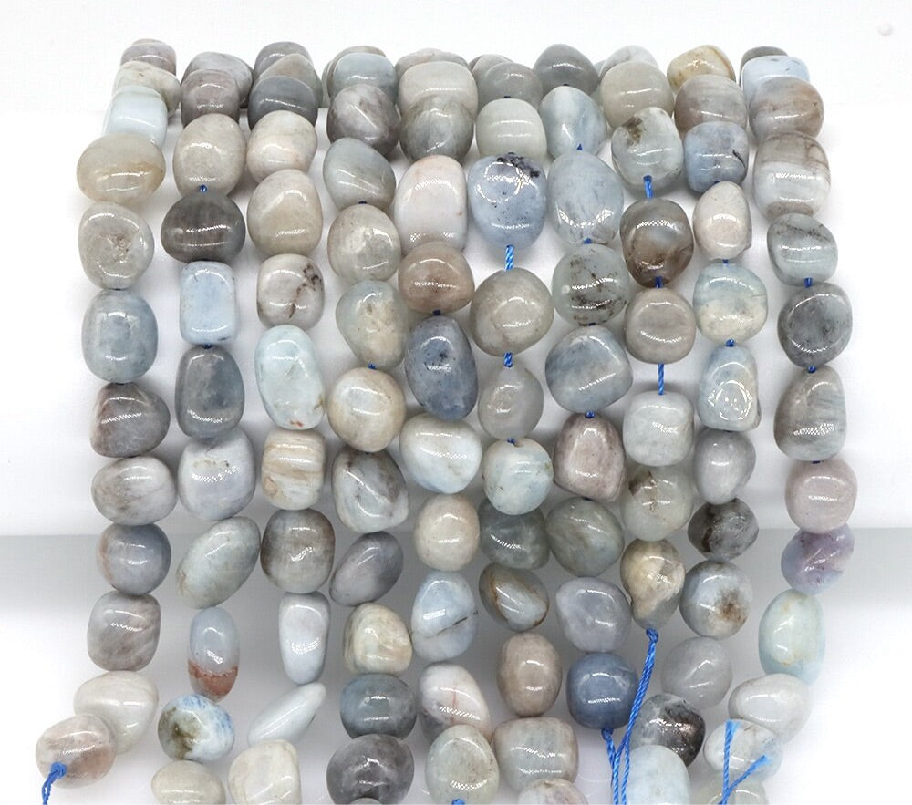 Crystal Beads 8-12mm & 15" Strand