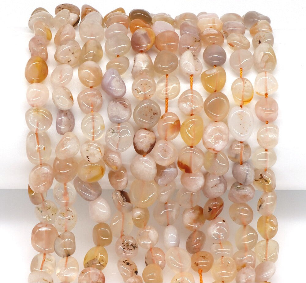 Crystal Beads 8-12mm & 15" Strand