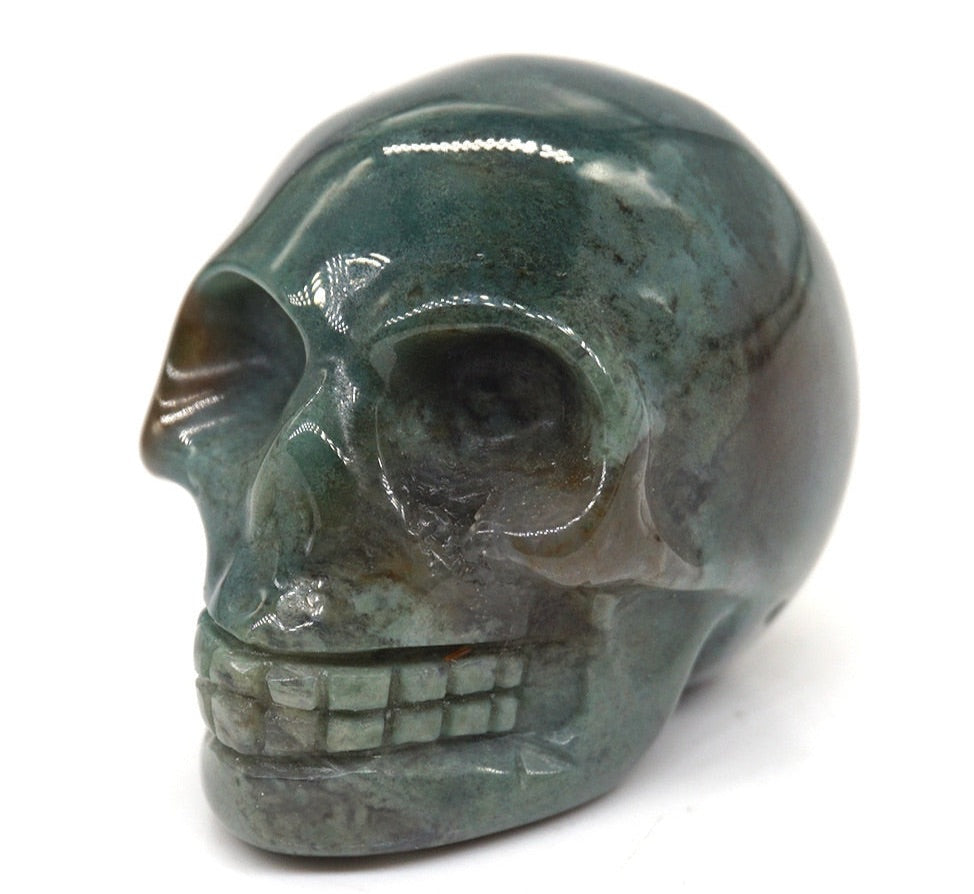 Hand Carved Skulls 1.5"