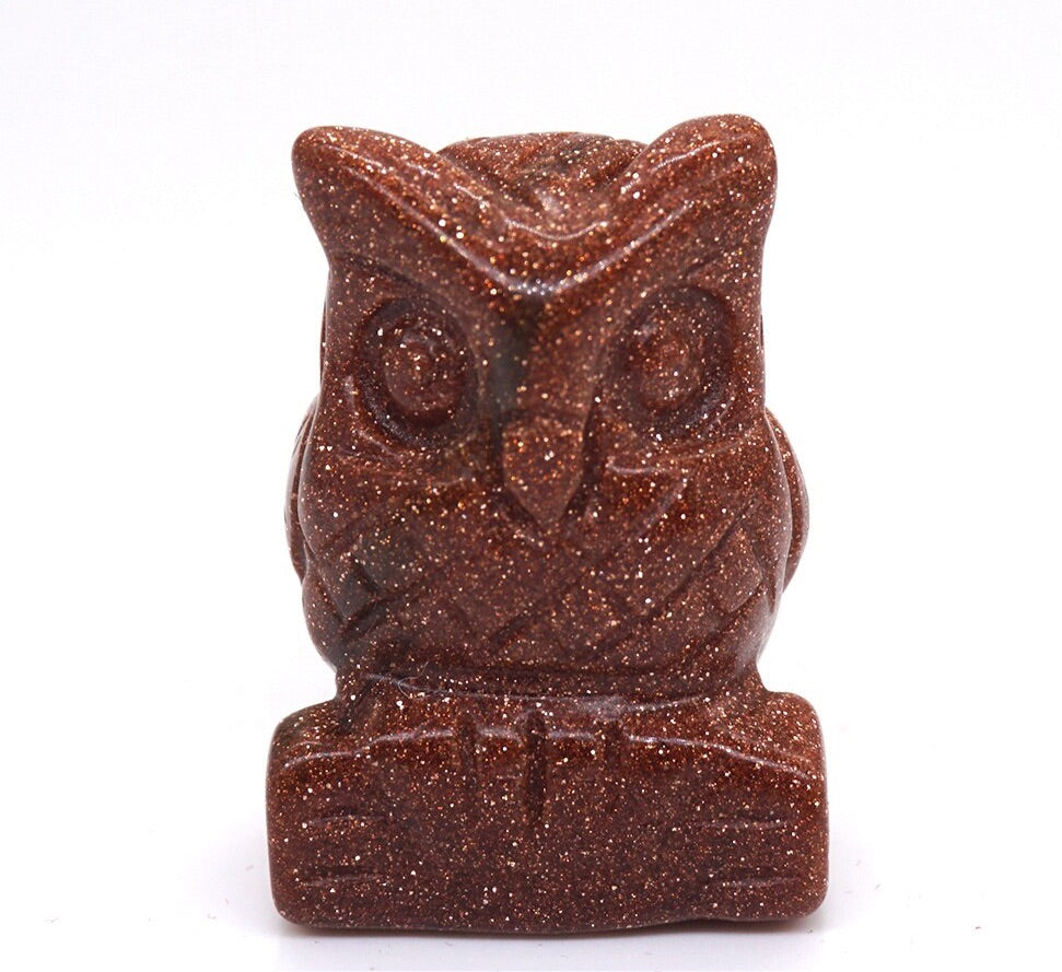 Hand Carved Owls