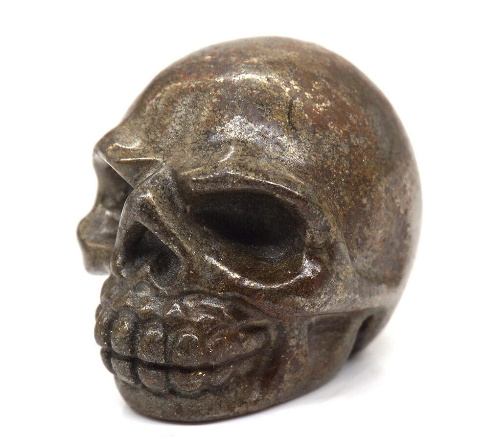 Hand Carved Skulls 1.5"