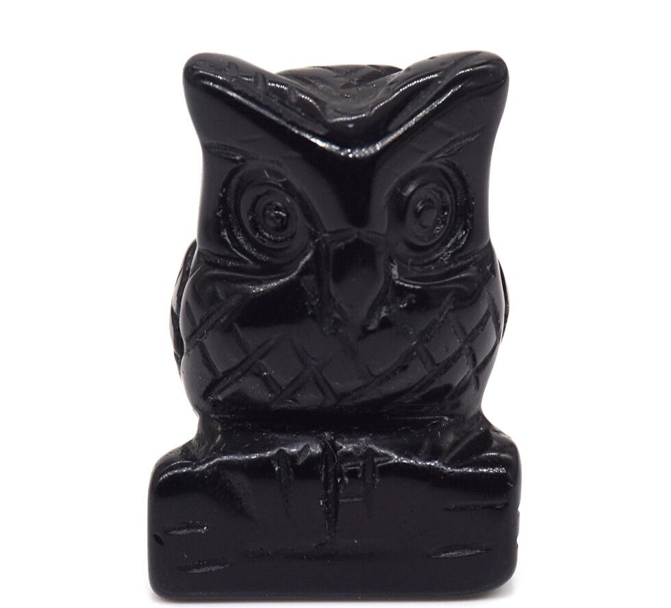 Hand Carved Owls